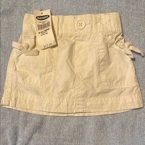Old Navy Cream Baby Skirt